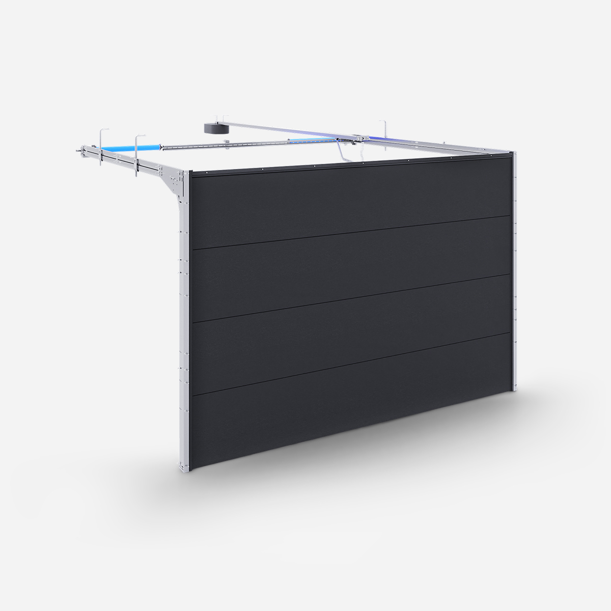 50f7 brama ze sprezynami skretnymi z tylu