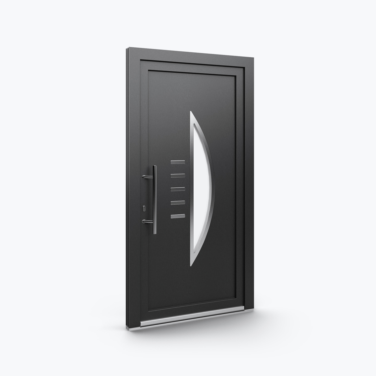 Ekoline Deuren 266 65cb ekolinepvc139inox czarny