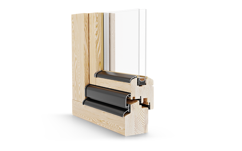 Holzfenster