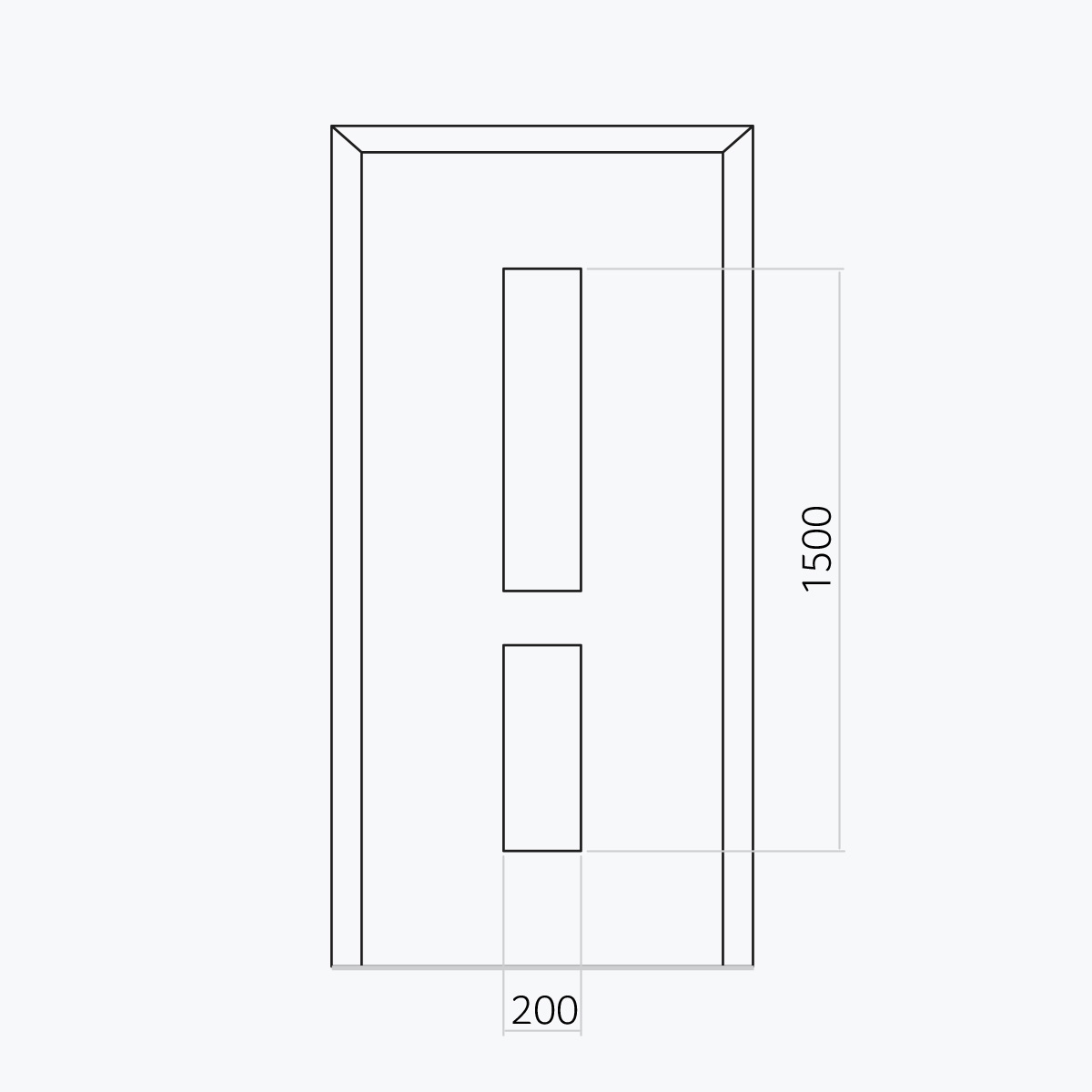 Aluline deurpanelen 515 aluline 136