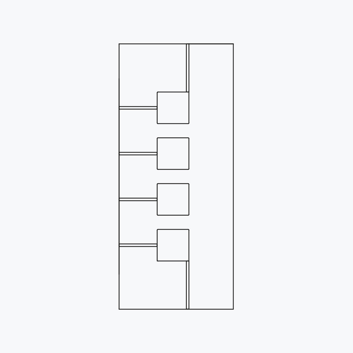 Aluline deurpanelen 382 aluline 63