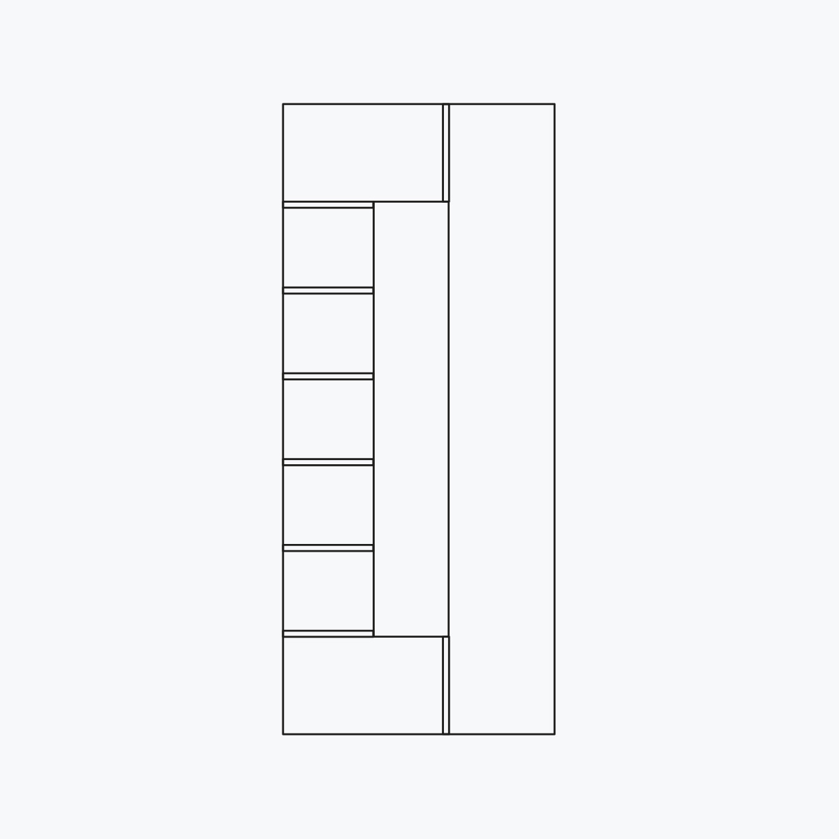 Aluline deurpanelen 384 aluline 64