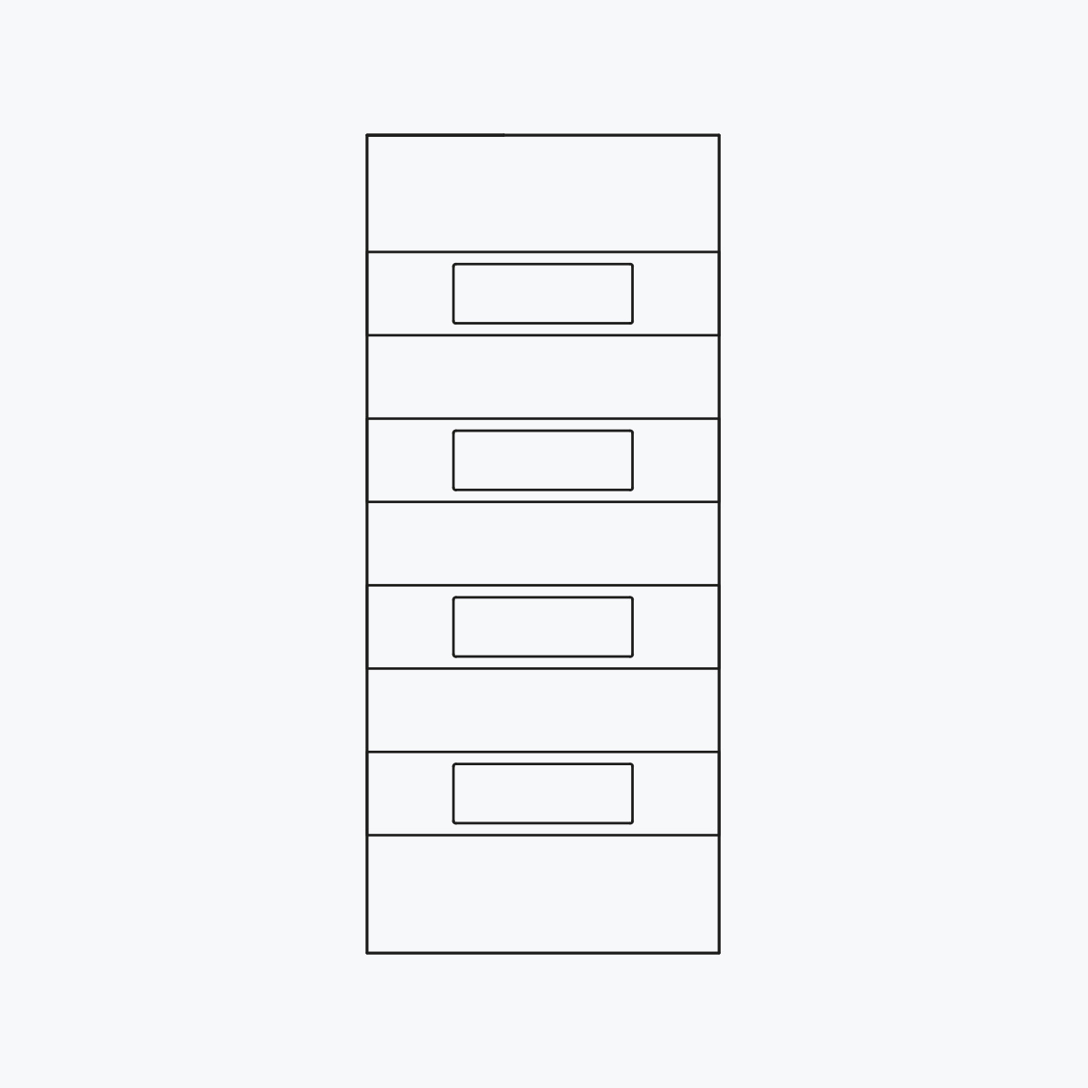 Aluline deurpanelen 386 aluline 65