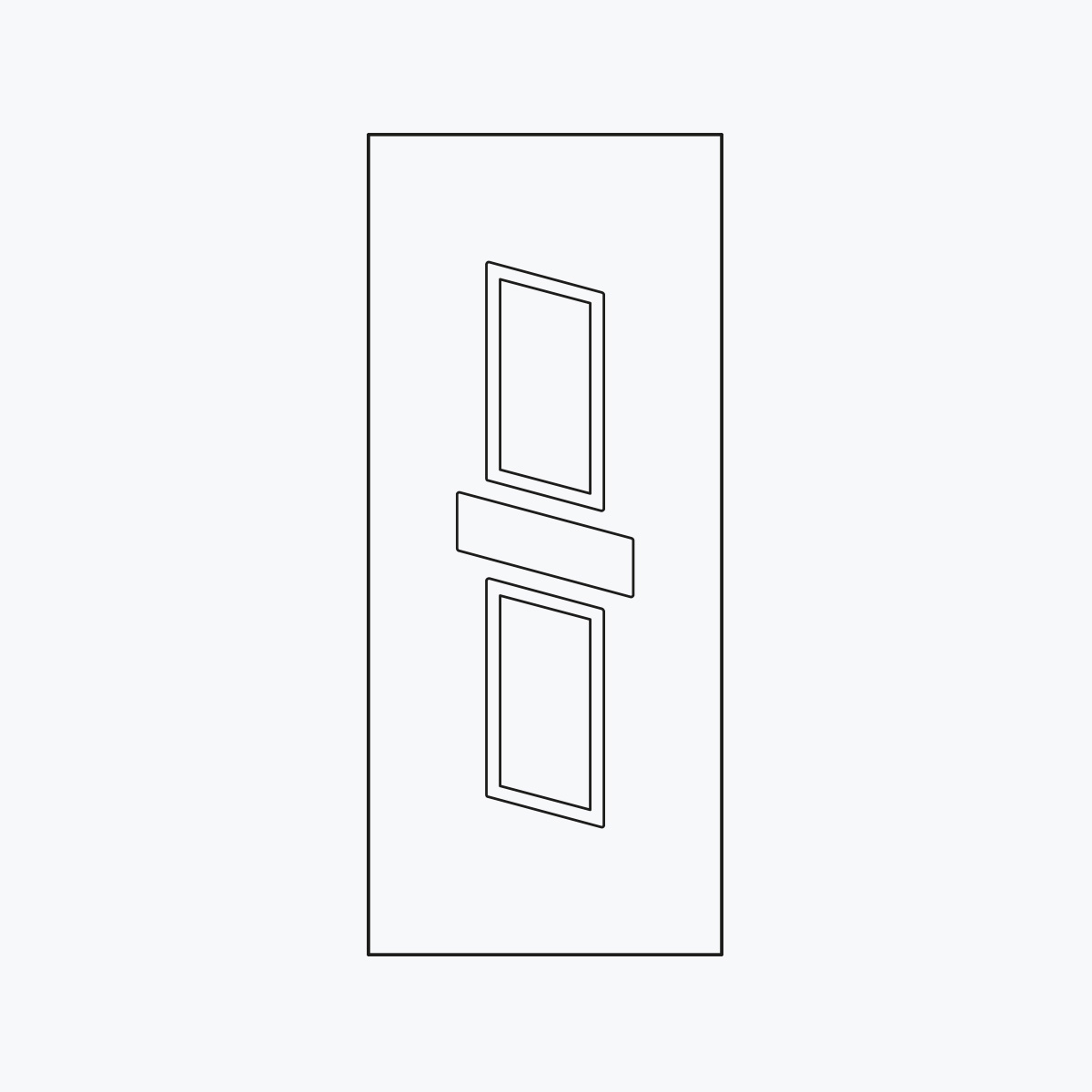 Aluline deurpanelen 392 aluline 68