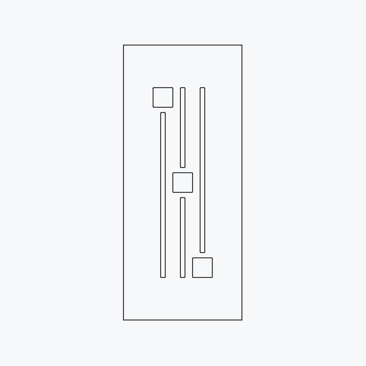 Aluline deurpanelen 396 aluline 70