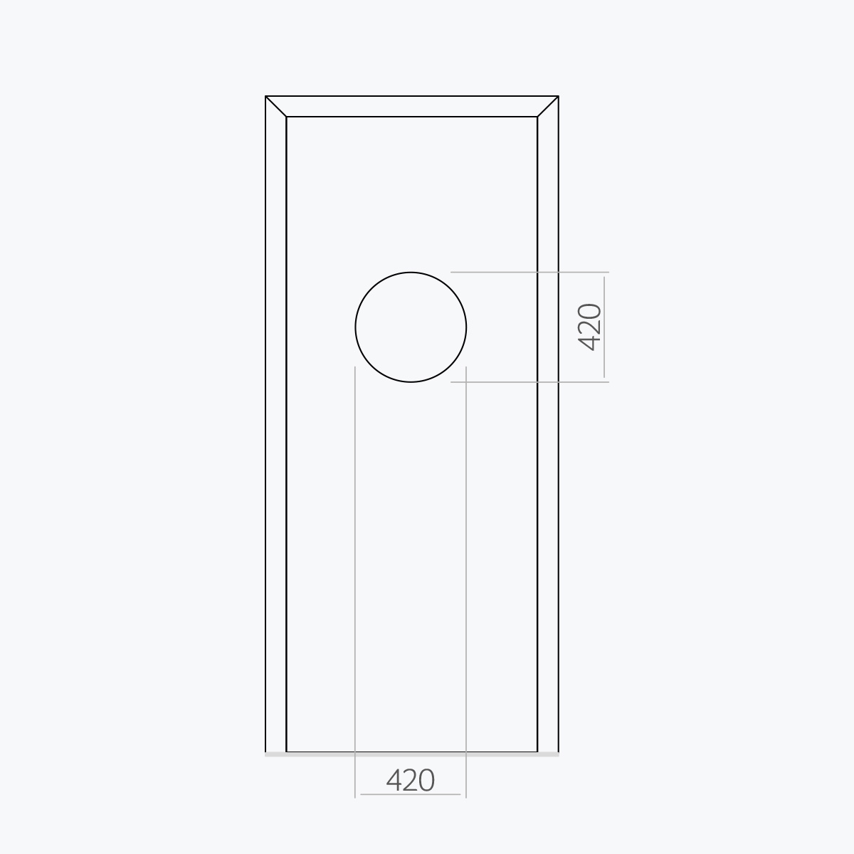 Aluline deurpanelen 283 ekoline 10