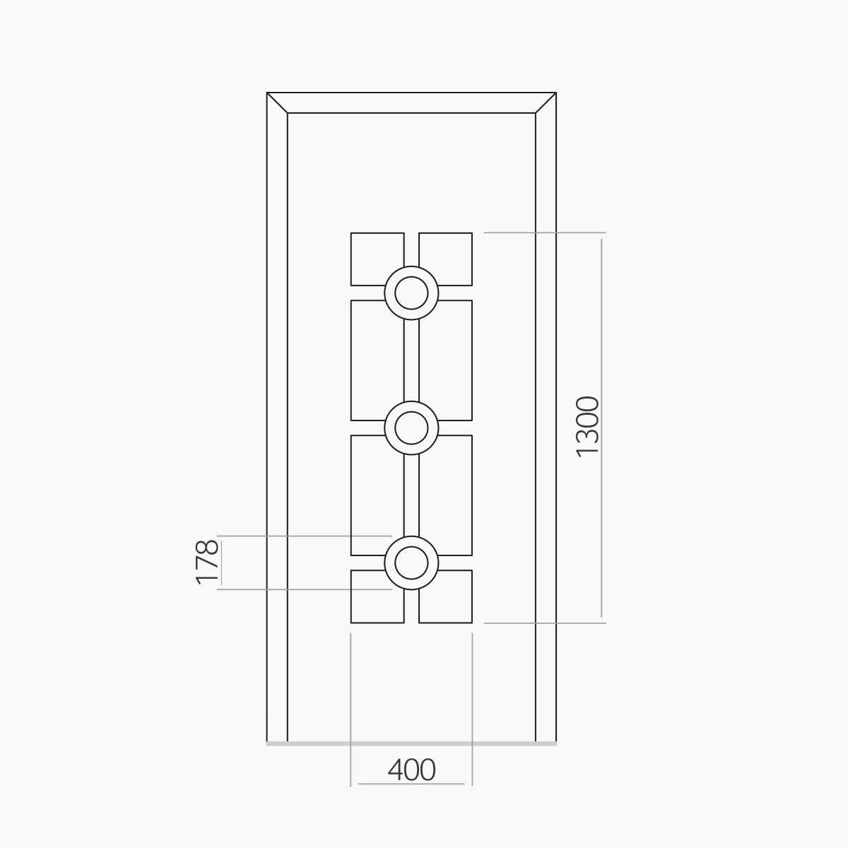 Aluline deurpanelen 456 ekoline 102