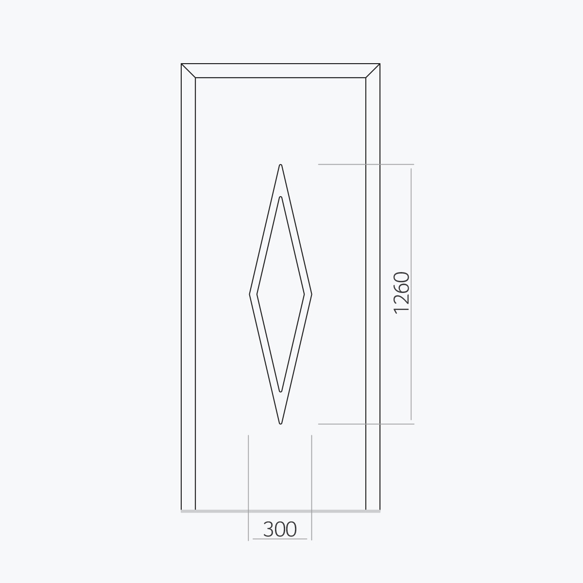 Aluline deurpanelen 460 ekoline 104