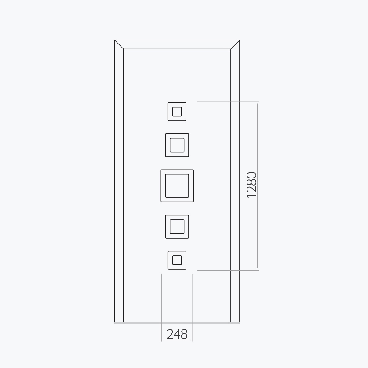 Aluline deurpanelen 464 ekoline 106