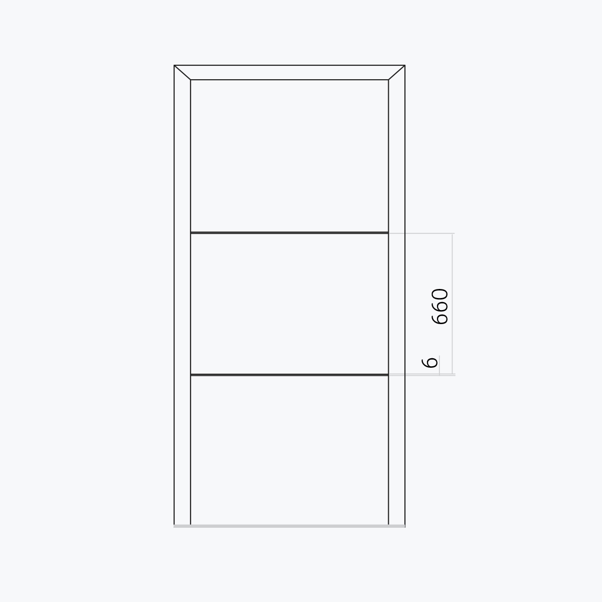 Aluline deurpanelen 469 ekoline 109
