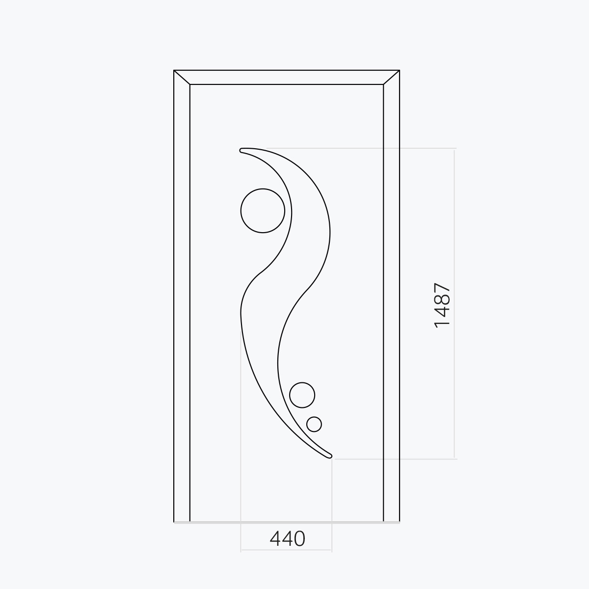 Aluline deurpanelen 285 ekoline 11