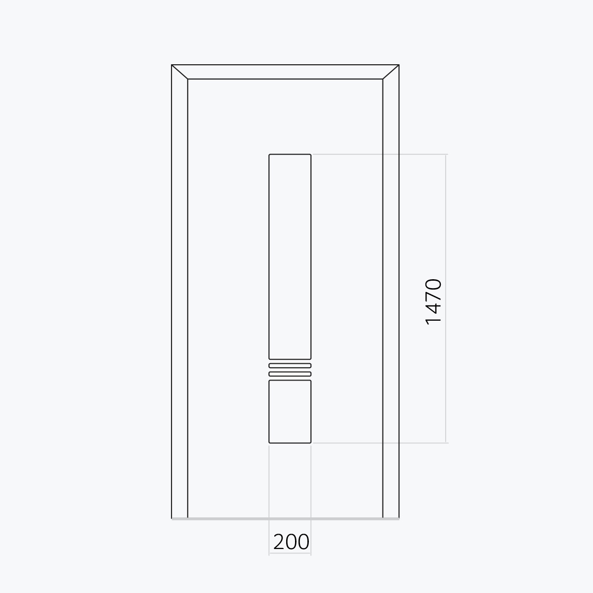 Aluline deurpanelen 481 ekoline 117