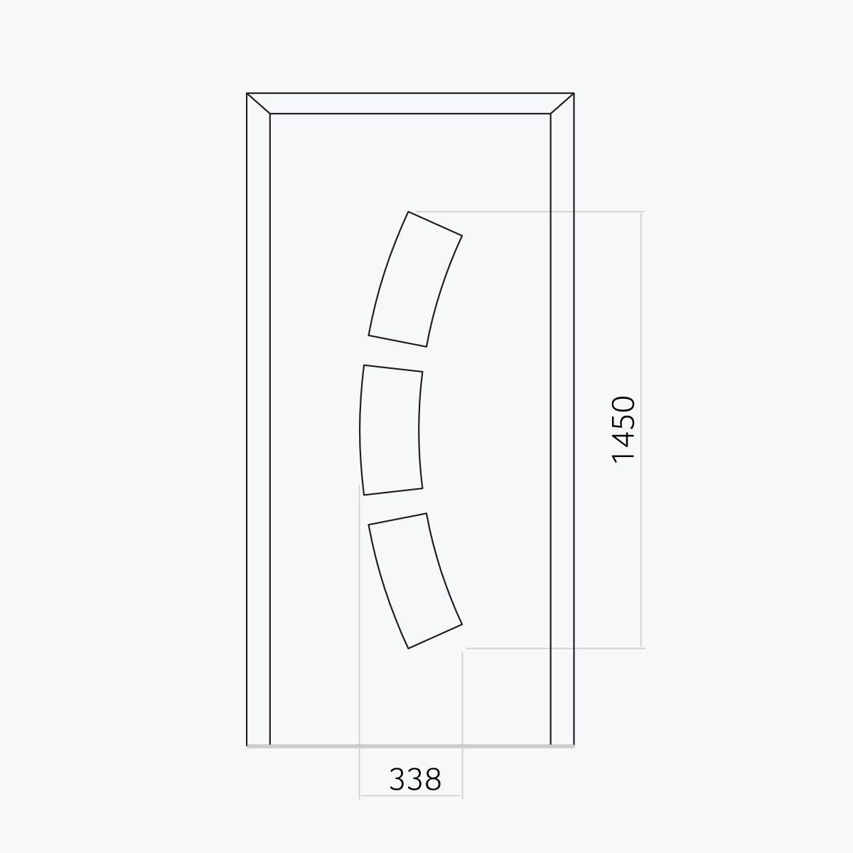 Aluline deurpanelen 485 ekoline 119