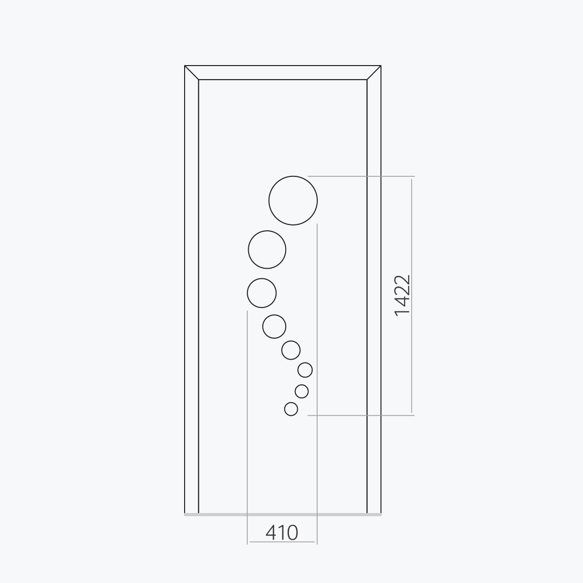 Aluline deurpanelen 286 ekoline 12