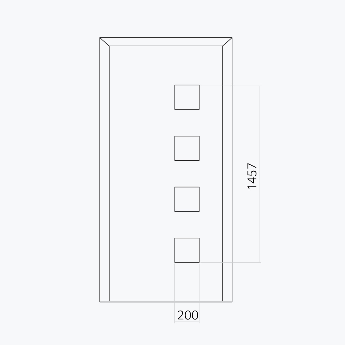 Aluline deurpanelen 490 ekoline 122
