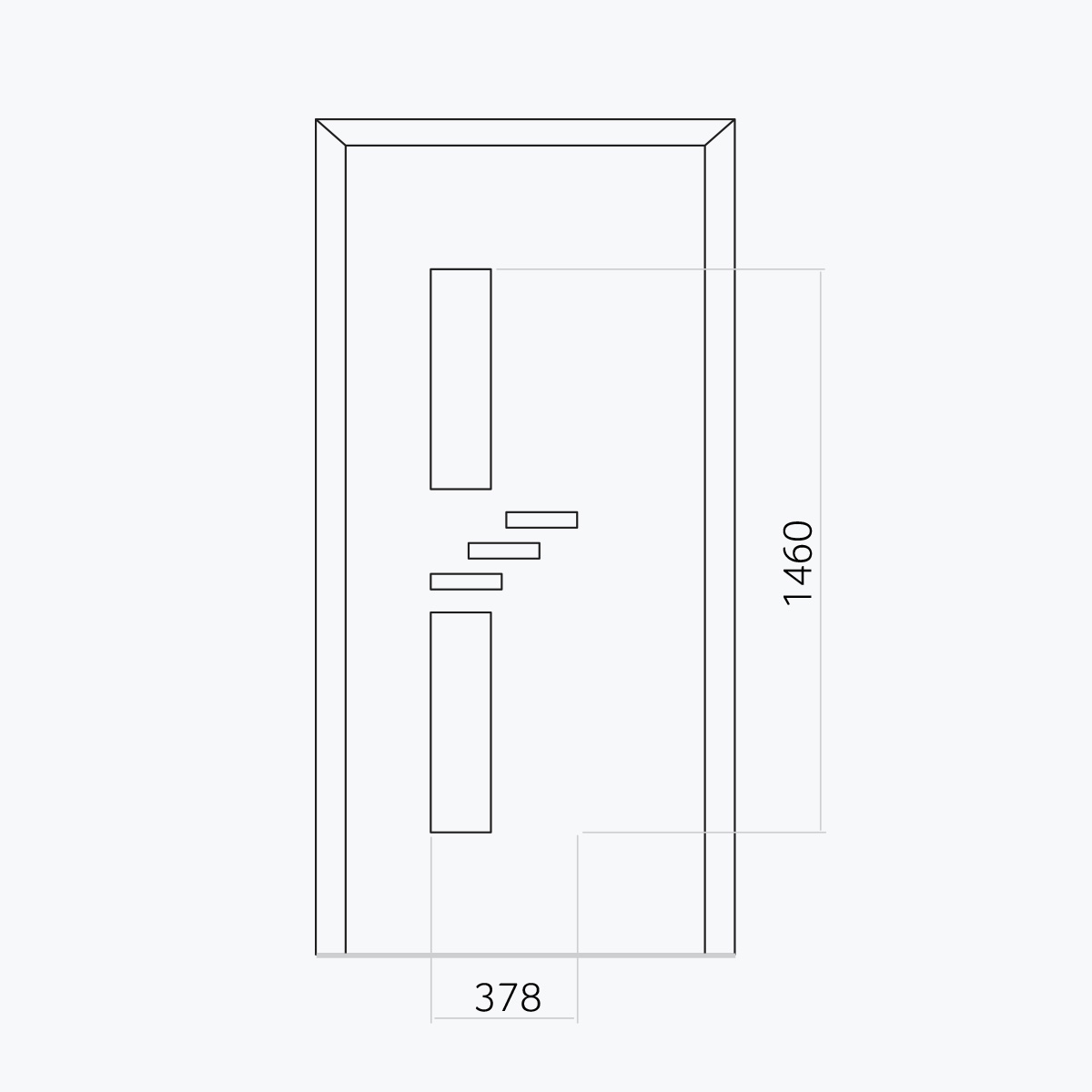 Aluline deurpanelen 498 ekoline 126