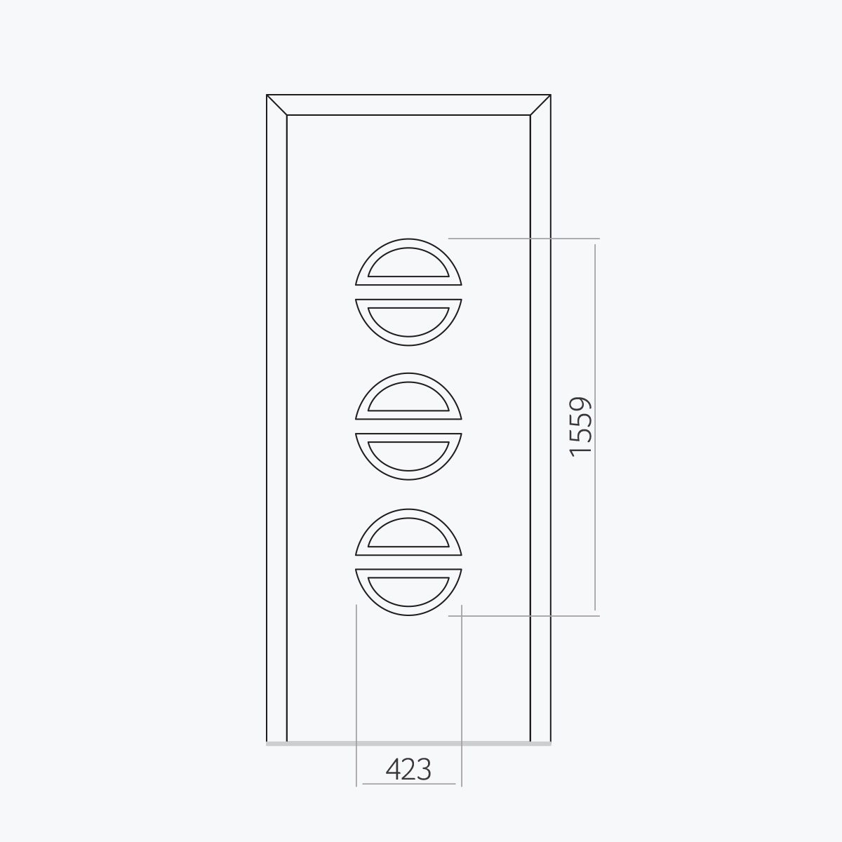 Aluline deurpanelen 289 ekoline 13