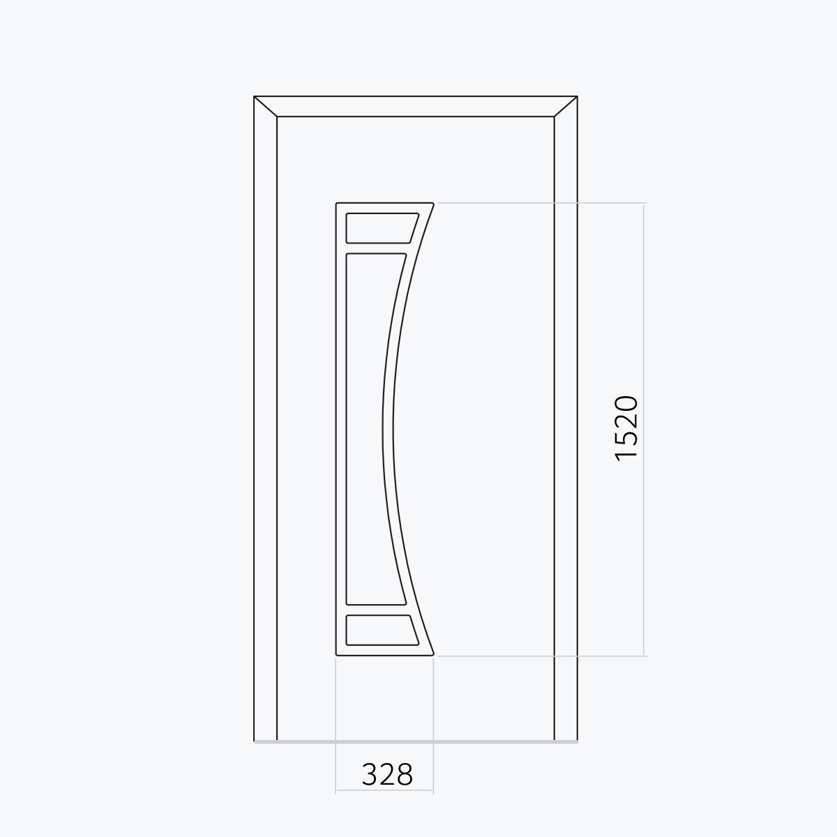Aluline deurpanelen 519 ekoline 138