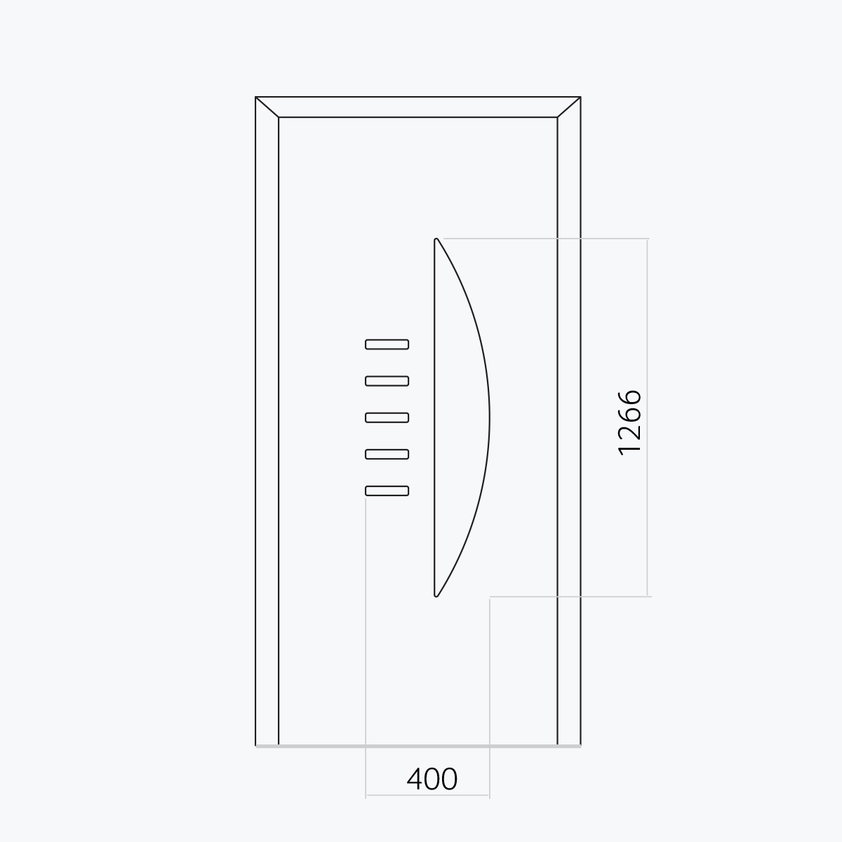 Aluline deurpanelen 520 ekoline 139