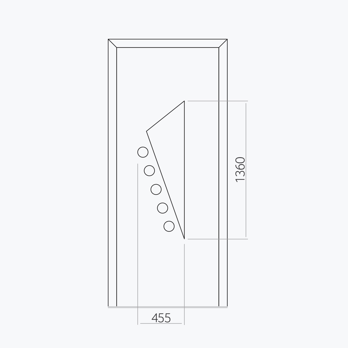 Aluline deurpanelen 296 ekoline 17