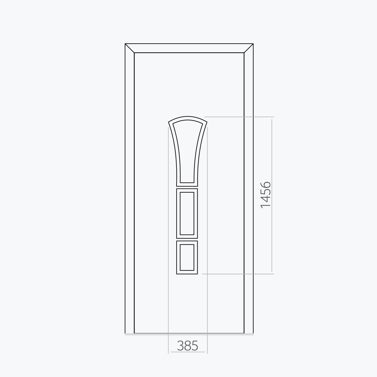 Aluline deurpanelen 269 ekoline 2