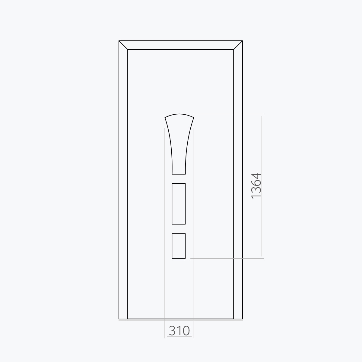 Aluline deurpanelen 268 ekoline 2