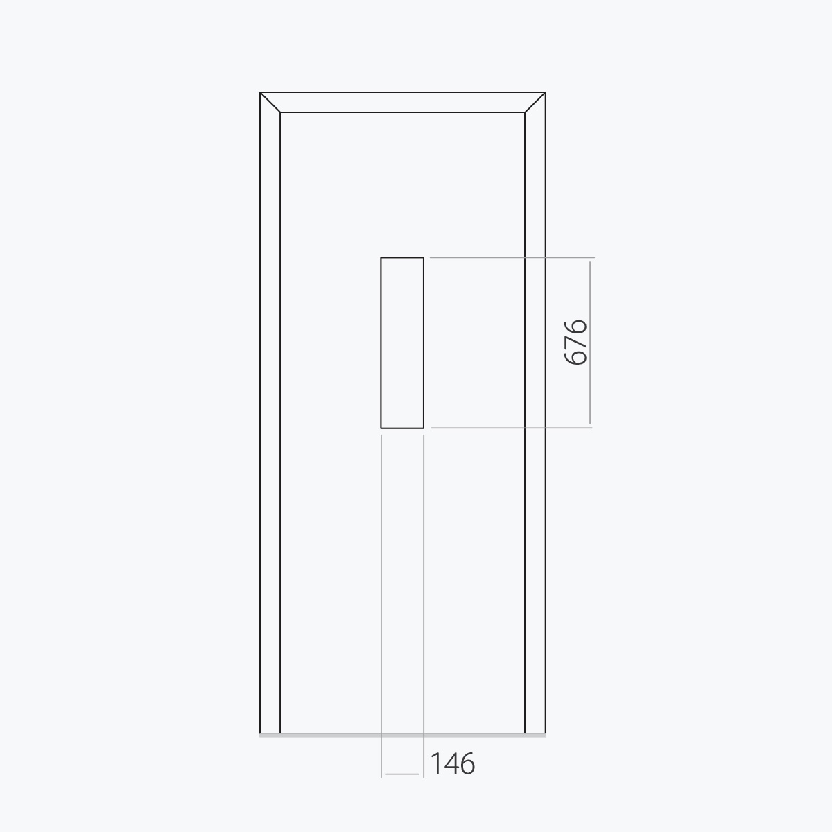 Aluline deurpanelen 314 ekoline 26