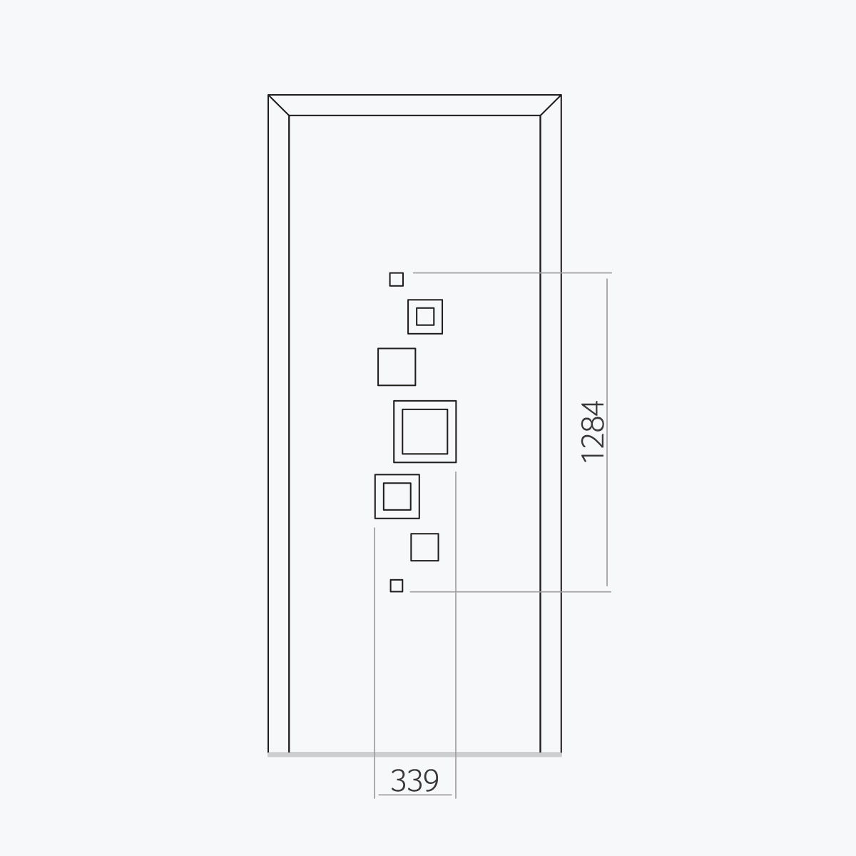 Aluline deurpanelen 324 ekoline 31