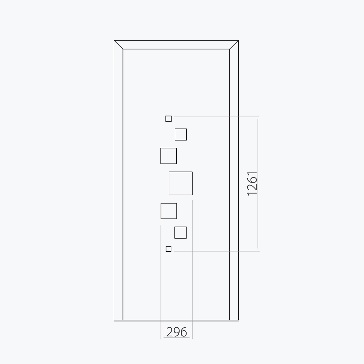 Aluline deurpanelen 323 ekoline 31