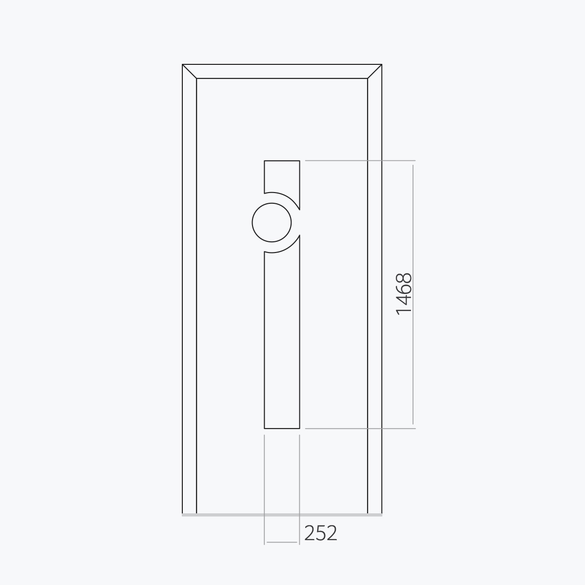 Aluline deurpanelen 327 ekoline 33