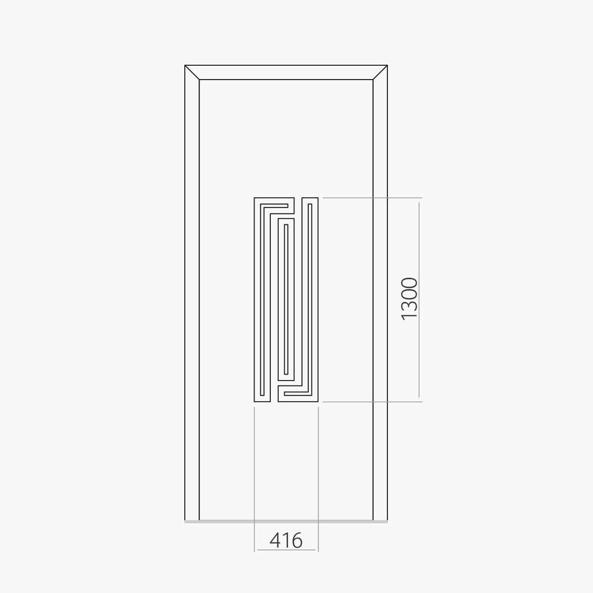 Aluline deurpanelen 330 ekoline 34