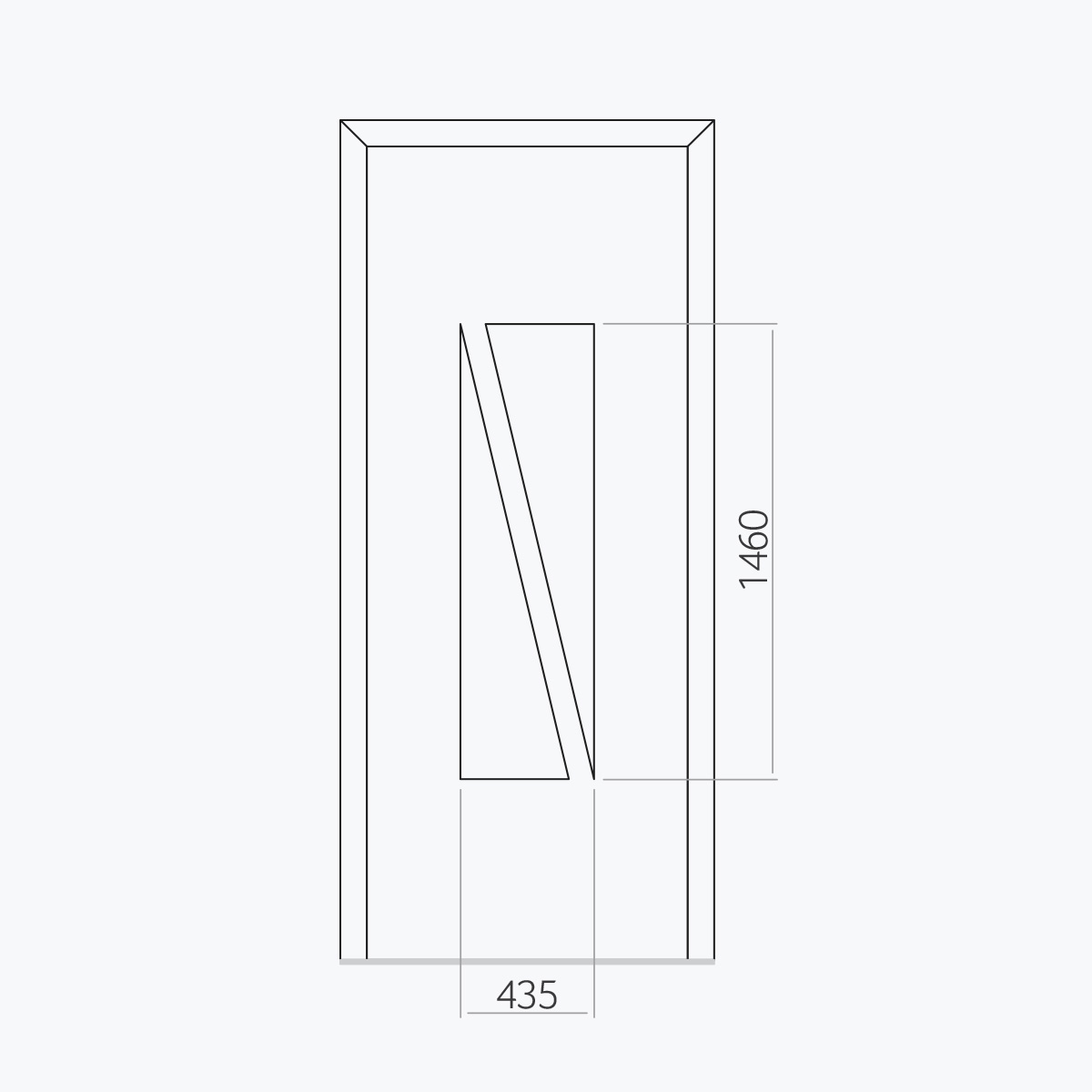 Aluline deurpanelen 331 ekoline 35
