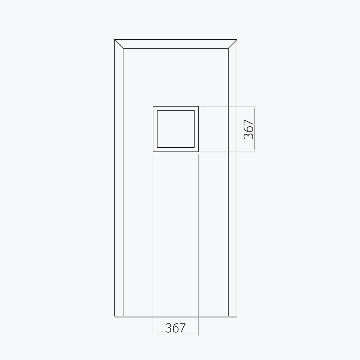 Aluline deurpanelen 336 ekoline 37