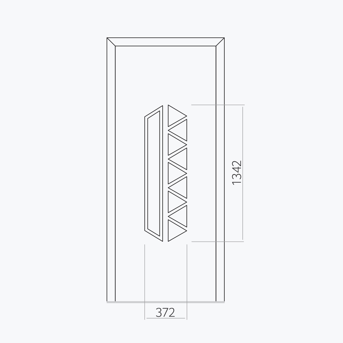 Aluline deurpanelen 338 ekoline 38