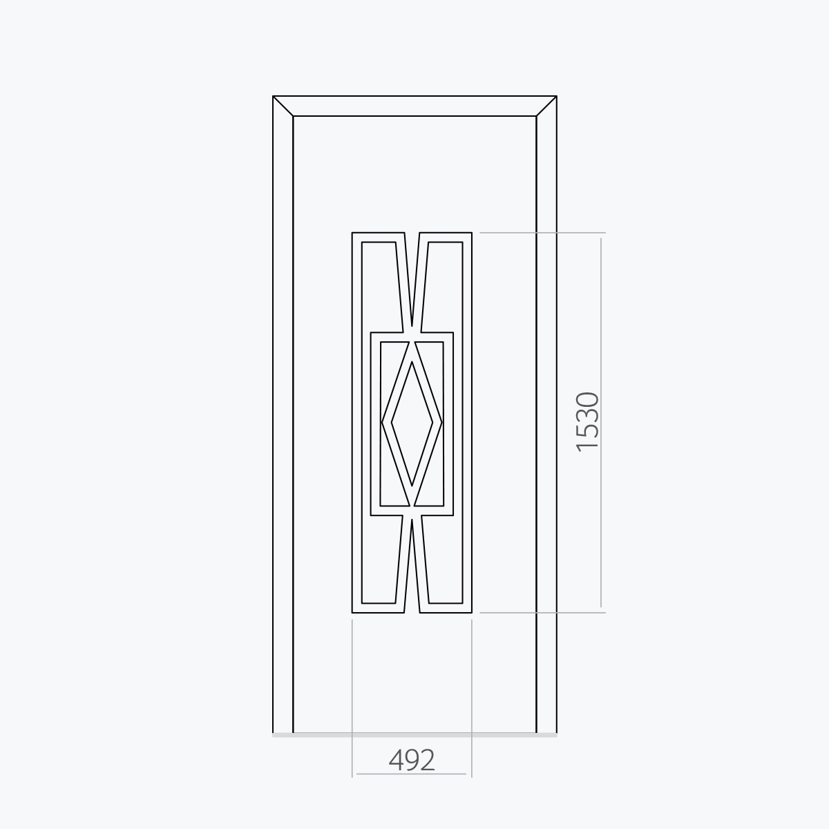 Aluline deurpanelen 273 ekoline 4