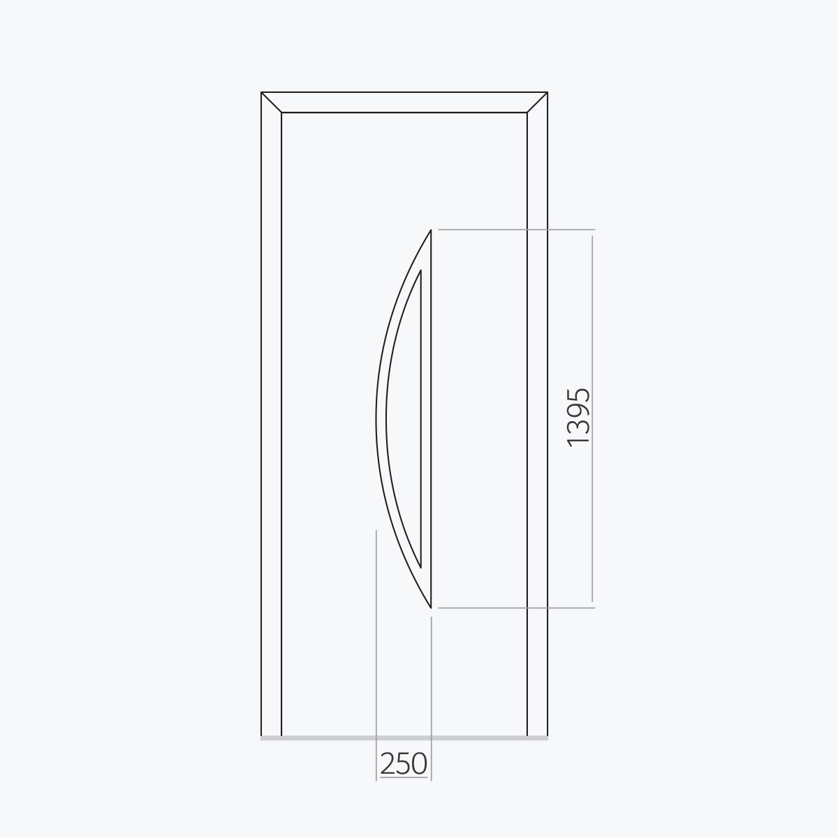 Aluline deurpanelen 342 ekoline 40