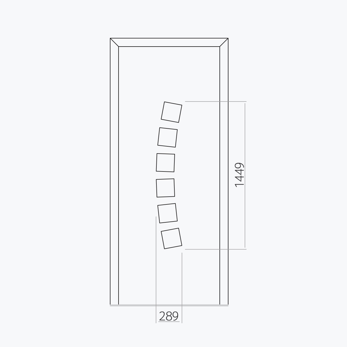 Aluline deurpanelen 343 ekoline 41