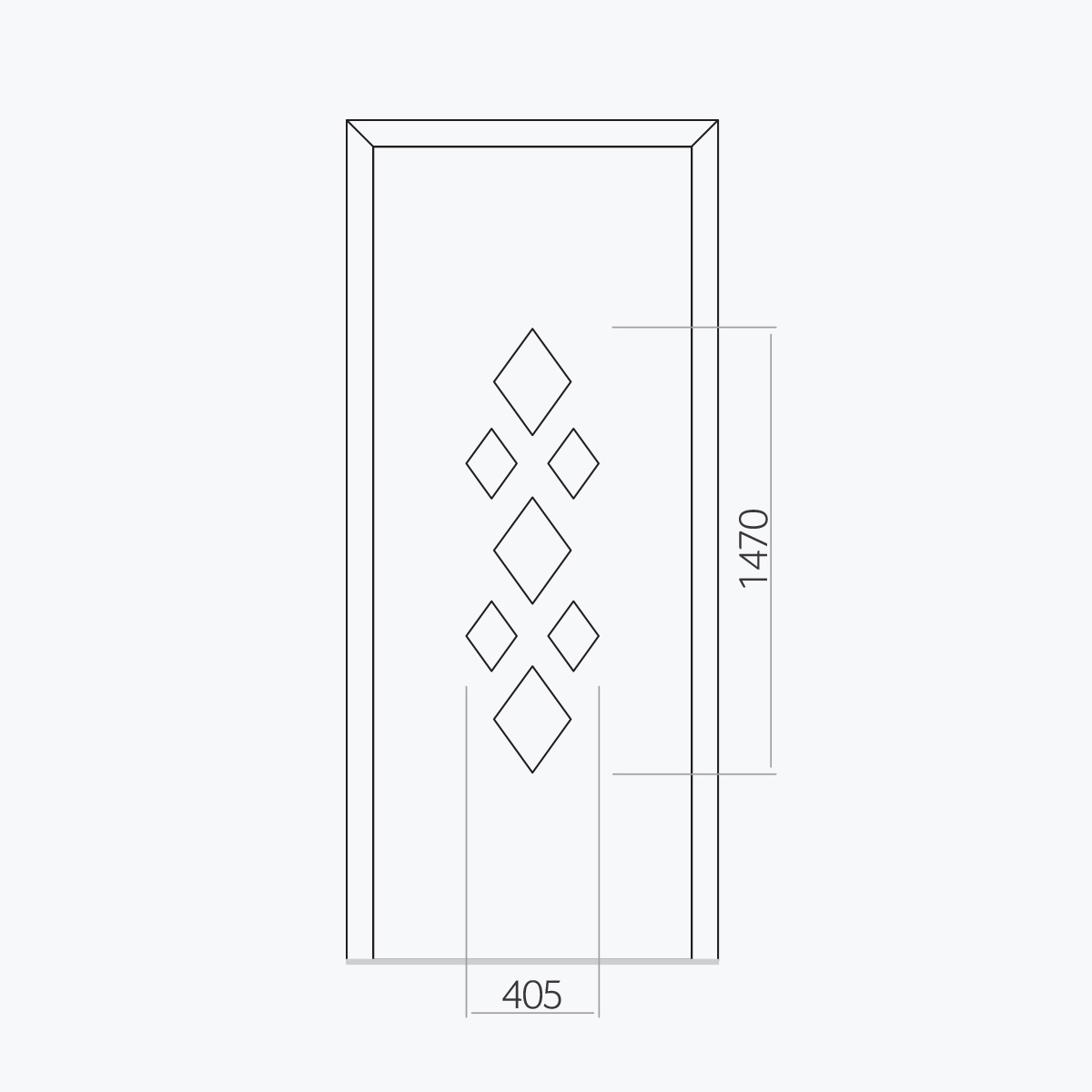 Aluline deurpanelen 349 ekoline 44