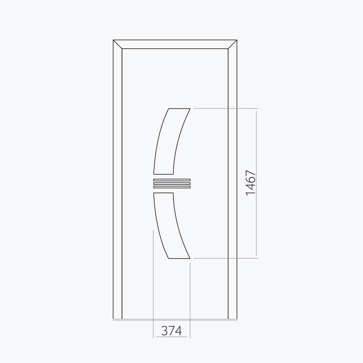 Aluline deurpanelen 354 ekoline 47
