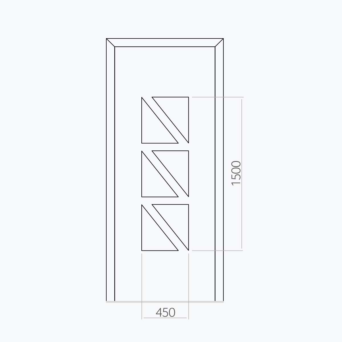 Aluline deurpanelen 274 ekoline 5