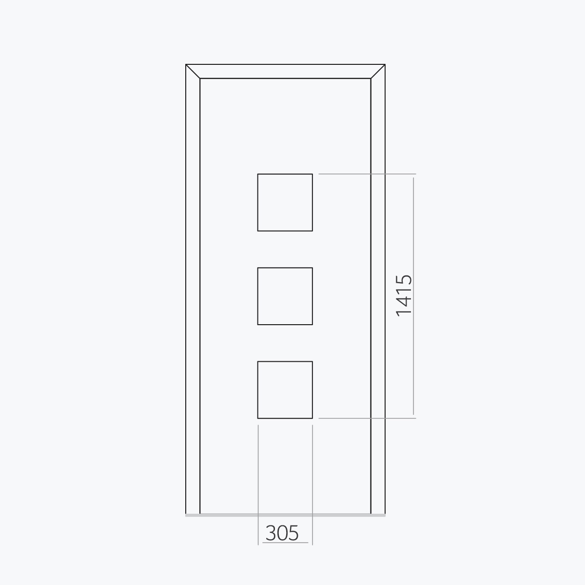 Aluline deurpanelen 362 ekoline 51