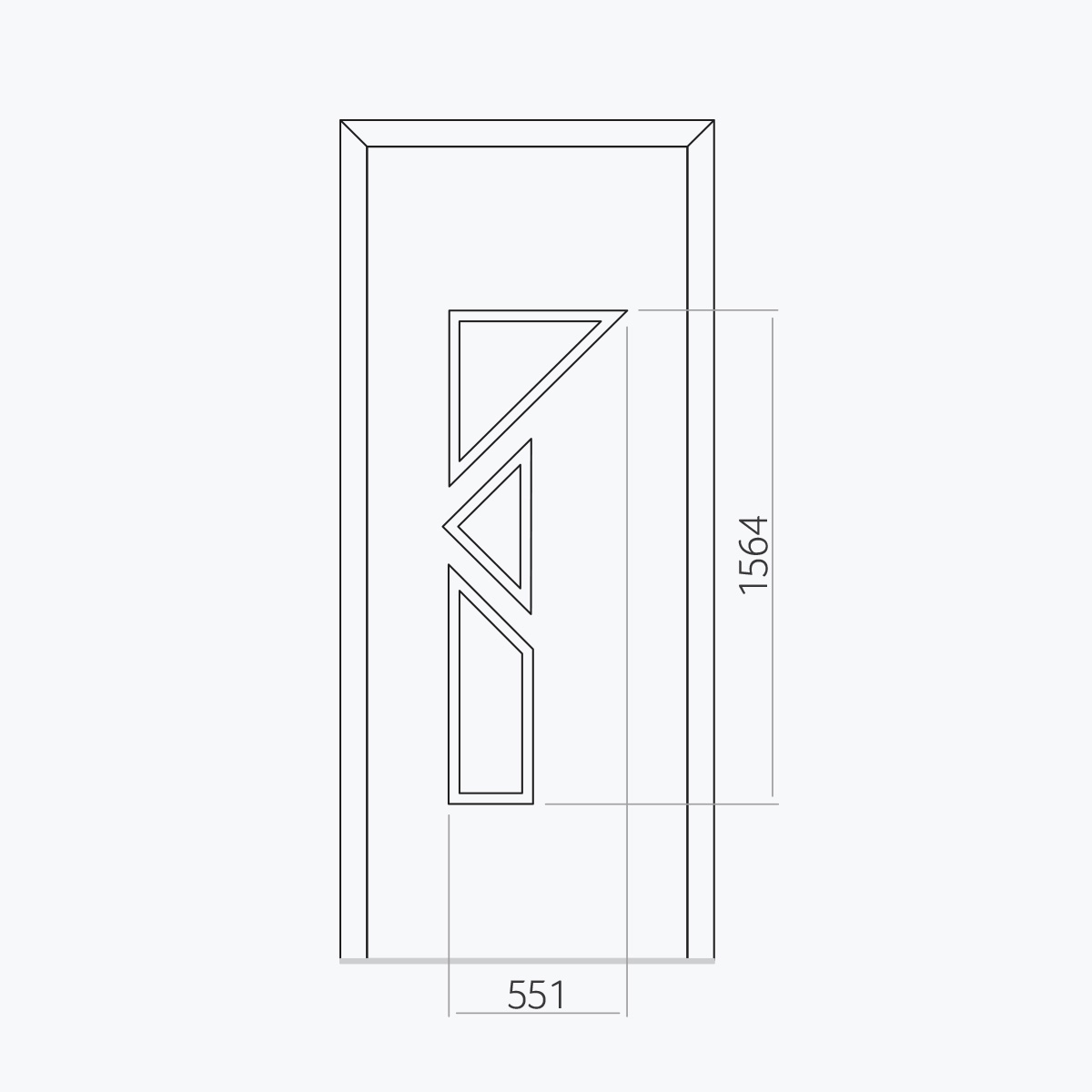 Aluline deurpanelen 367 ekoline 53