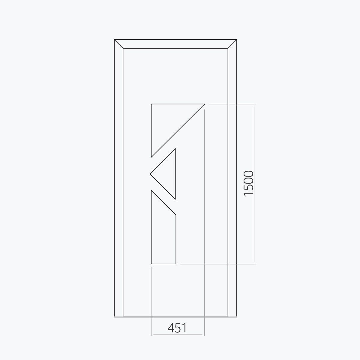 Aluline deurpanelen 366 ekoline 53