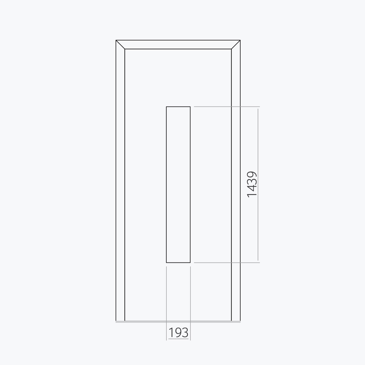Aluline deurpanelen 368 ekoline 54