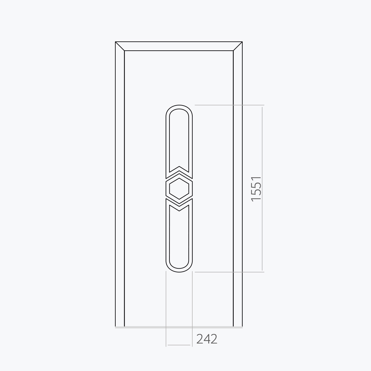 Aluline deurpanelen 277 ekoline 6