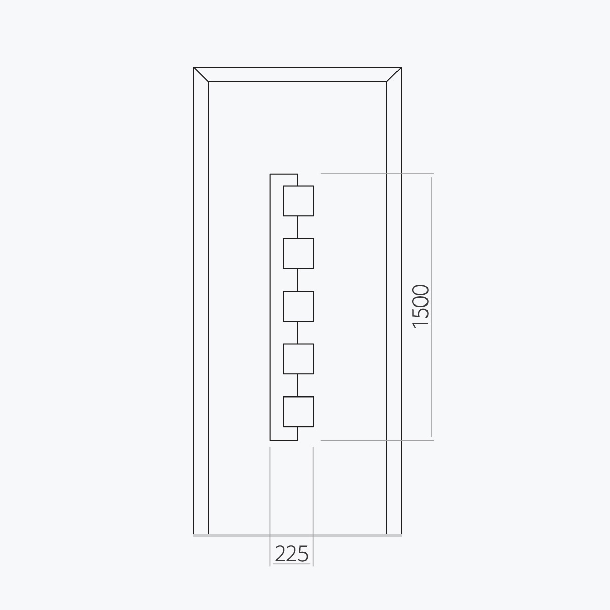 Aluline deurpanelen 378 ekoline 60