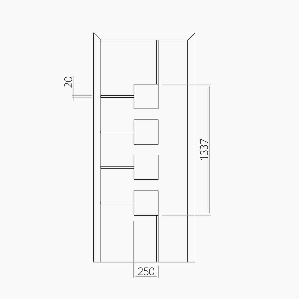 Aluline deurpanelen 381 ekoline 63