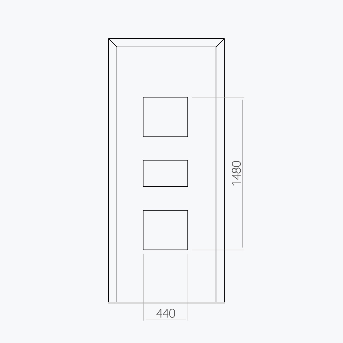 Aluline deurpanelen 278 ekoline 7