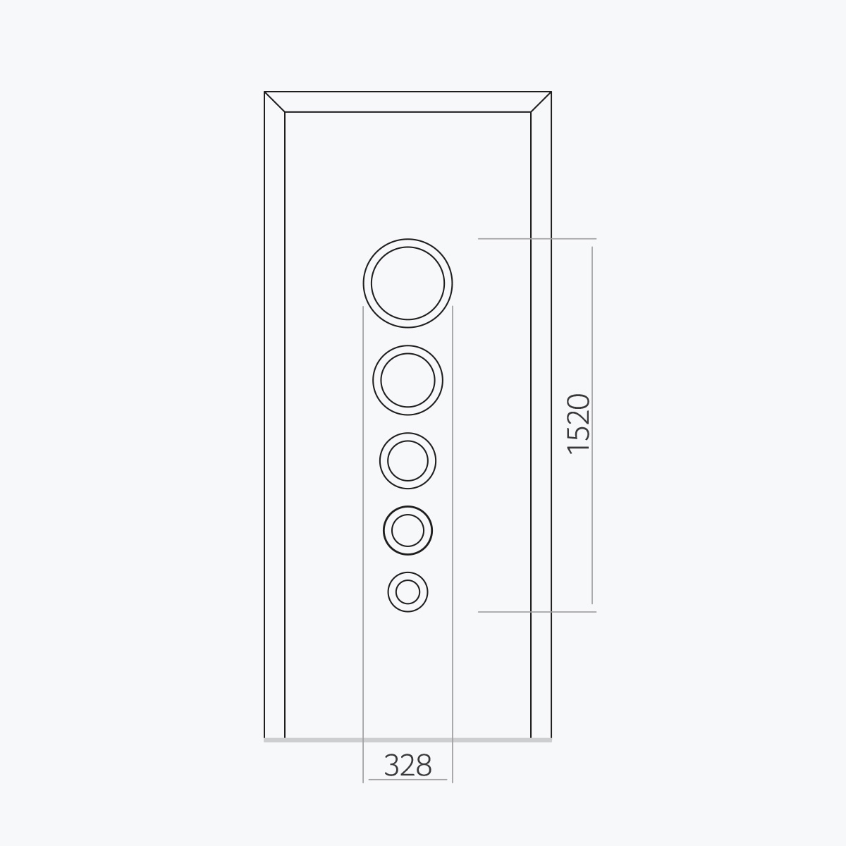 Aluline deurpanelen 408 ekoline 78