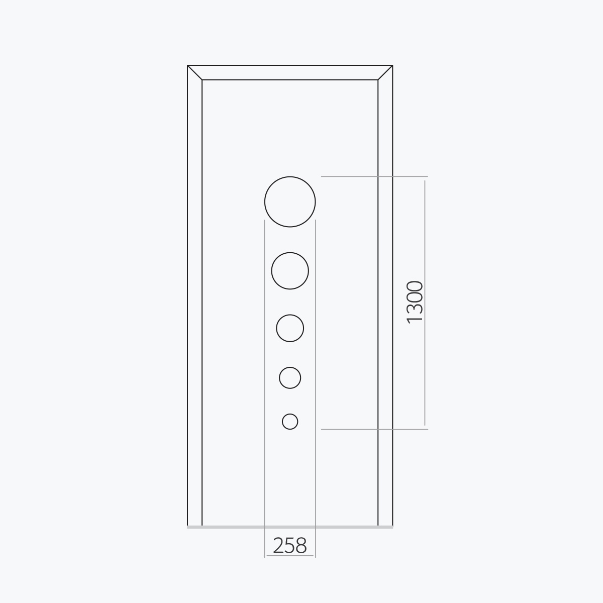 Aluline deurpanelen 407 ekoline 78